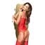 Бодістокінг Penthouse Lingerie Hot Nightfall S-L червоний - мініатюра 2
