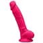 Фаллоимитатор Silexd Premium Silicone Dildo Model 1 Size 7 18.8 см розовый - миниатюра 1