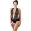Боді Cottelli Collection Lingerie Crotchless M чорний - мініатюра 1