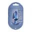 Анальна пробка Ouch! Smooth Anal Plug Metallic L 8.9 см (синій) - мініатюра 7