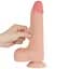 Фаллоимитатор Sliding-Skin Dual Layer Dong 8.5'' 22 см телесный - миниатюра 3