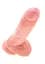 Фалоімітатор на присосці King Cock 8 20 см тілесний - мініатюра 5
