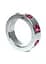 Pierścień-Metal Cock Ring with Pink Diamonds Medium Boss Series 64-00119 99077 - миниатюра 1