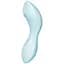 Вакуумний стимулятор клітора з вібрацією Satisfyer Curvy Trinity 5+ блакитний - мініатюра 3