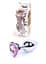 Анальная пробка B - Series HeavyFun Jewellery Heart Plug, серебряная, розовая Boss Series 64-00045 103413 - миниатюра 1