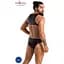 Мужское боди Passion 056 Body Adam black L/XL - миниатюра 6