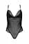 Сетчатое боди с кружевным лифом Passion DELIENA Body S/M black - миниатюра 3