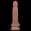 Фалоімітатор Dual Layered Silicone Cock 7" 18 см (коричневий) - мініатюра 4