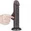 Фаллоимитатор с присоской Lovetoy Sliding-skin Dong 20 см черный - миниатюра 5