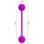Вагінальні кульки Pretty Love Kegel Ball III, 18.6 см, фіолетовий - мініатюра 4