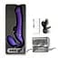 Страпон Strap-On-Me Vibrating L, 19 см (фіолетовий) - мініатюра 9