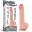 Фалоімітатор Sliding-Skin Dual Layer Dong 9.5'' 24 см тілесний - мініатюра 15