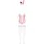 Еротичний костюм зайчика Obsessive Bunny suit 4 pcs costume Pink S/M, рожевий - мініатюра 5