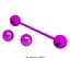 Вагінальні кульки Pretty Love Kegel Ball III, 18.6 см, фіолетовий - мініатюра 2