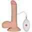 Вібратор Lovetoy The Ultra Soft Dude 7.5" 18 см тілесний - мініатюра 1