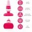 Анальная пробка FeelzToys Plugz Butt Plug Colors Nr. 2 - миниатюра 2