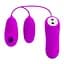 Вибратор с вакуумным стимулятором клитора Pretty Love Suction & Vibro Bullets розовый - миниатюра 2