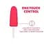 10X Popsicle вібратор-морозиво з USB-зарядкою Червоний K000737 - мініатюра 10