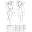Боди Passion Charming Body black L/XL - миниатюра 3