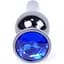 Анальна пробка Boss Of Toys Boss Series - Jewellery Dark Silver Butt Plug Blue, BS6400059, Срібний / Синий - мініатюра 2