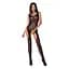 Бодистокинг Passion BS061 комбинезон имитация чулок S/M/L black - миниатюра 3