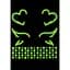 Наліпки Leg Avenue Ayla face jewel sticker - мініатюра 2