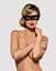Кружевная маска Obsessive A700 mask, единый размер - миниатюра 1