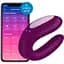 Смарт-вибратор для пар Satisfyer Double Joy Violet SO3899 [95342] - миниатюра 2
