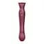 Вібратор Zalo Queen G-Spot Pulse Wave 21.5 см бордовий - мініатюра 5