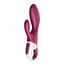 Вибратор-кролик Satisfyer Heated Affair 20 см бордовый - миниатюра 7