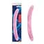 Двухсторонний фаллоимитатор Hi-Rubber Born To Create Pleasure 18 Inch 46 см розовый - миниатюра 2