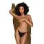 Трусики-сліпи Penthouse Too Hot To Be M/L Black, мереживо, регульована посадка Penthouse SO6511 94812 - мініатюра 1