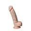Фалоімітатор SilexD Johnny Real Skin Flesh (7in MODEL 1), суперсофт-силікон+Silexpan SILEXD SX1286 101068 - мініатюра 1