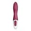 Вибратор-кролик Satisfyer Heated Affair 20 см бордовый - миниатюра 2