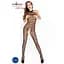 Бодистокинг Passion BS022 комбинезон S/M/L black - миниатюра 3