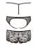 Набір трусиків - Cotelli Collection 2310503 Panty Set, black - L Cottelli 23105031041 90533 - мініатюра 2