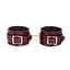 Фіксатори для ніг Liebe Seele Wine Red Ankle Cuffs 30.5 см бордовий - мініатюра 4