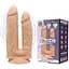 Фалоімітатор подвійний з вібрацією SilexD Double Gusto Flesh Motor (Model 1 Size 8 & 7) - мініатюра 2