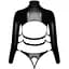 Комплект БДСМ Bad Kitty Naughty Toys Shirt With Thong L чорний - мініатюра 1