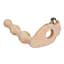Насадка для двойного проникновения Lovetoy The Ultra Soft Double Bead 15.2 см телесный - миниатюра 2