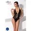 Боди с очень глубоким декольте Passion DARYL Body black L/XL - миниатюра 3