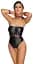 Боді Cottelli Collection Bondage Tubebody XL чорний - мініатюра 2