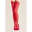 Панчохи Gabriella Calze Lycra 15 den з мереживом (9 см), Червоні, 1/2 Gabriella 61191 90252 - мініатюра 1