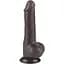 Фаллоимитатор Lovetoy Sliding-Skin Dual Layer Dong 7.5apos;apos; 19.5 см (черный) - миниатюра 1