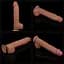 Фаллоимитатор LoveToy Sliding-Skin Dual Layer Dong King Sized 36 см телесный - миниатюра 17
