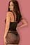 Чорний комплект білизни Bowessa chemise, S/M Obsessive Bowessa chemise ч S/M 91956 - мініатюра 2