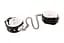 Наручники Whips Collection, біло-чорні WHIPS 58-00052 103380 - мініатюра 1