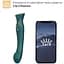 Смарт-вибратор 3 в 1 Zalo Queen Jewel Green пульсирующая жемчужина и вакуум кристалл Swarovski - миниатюра 2