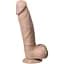 Фалоімітатор Silexd Real Skin Model 1 Size 9" 22.9 см тілесний - мініатюра 1