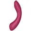 Вакуумный стимулятор с вибрацией Satisfyer Curvy Trinity 1 Red игрушка 3 в 1 - миниатюра 1